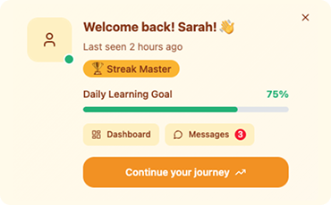 Returning Visitor Message